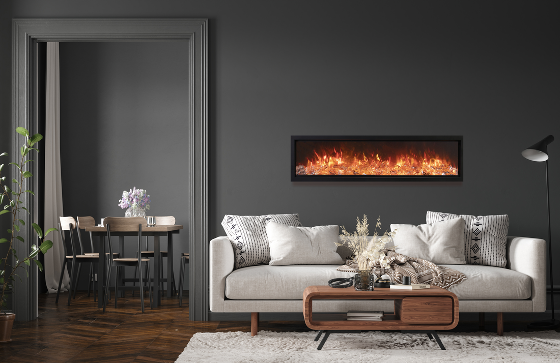Amantii SYM-42 BESPOKE Series Electric Fireplace - SYM-42-BESPOKE