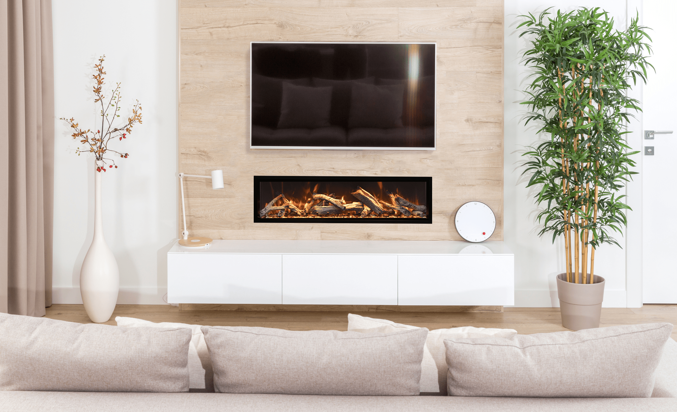 Electric fireplace lifestyle