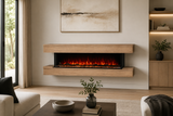 Modern Flames 82" Wall-mount Cabinet Coastal Sand - WMC-68LPM-CS