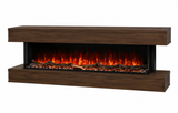 Modern Flames 82" Wall-mount Cabinet Weathered Walnut - WMC-68LPM-WW