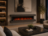 Modern Flames 94" Wall-mount Cabinet Driftwood Grey - WMC-80LPM-DW