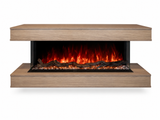 the electric fireplace shop coastal floating shelf