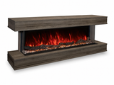 Modern Flames 58" Wall-mount Cabinet Coastal Sand - WMC-44LPM-DW