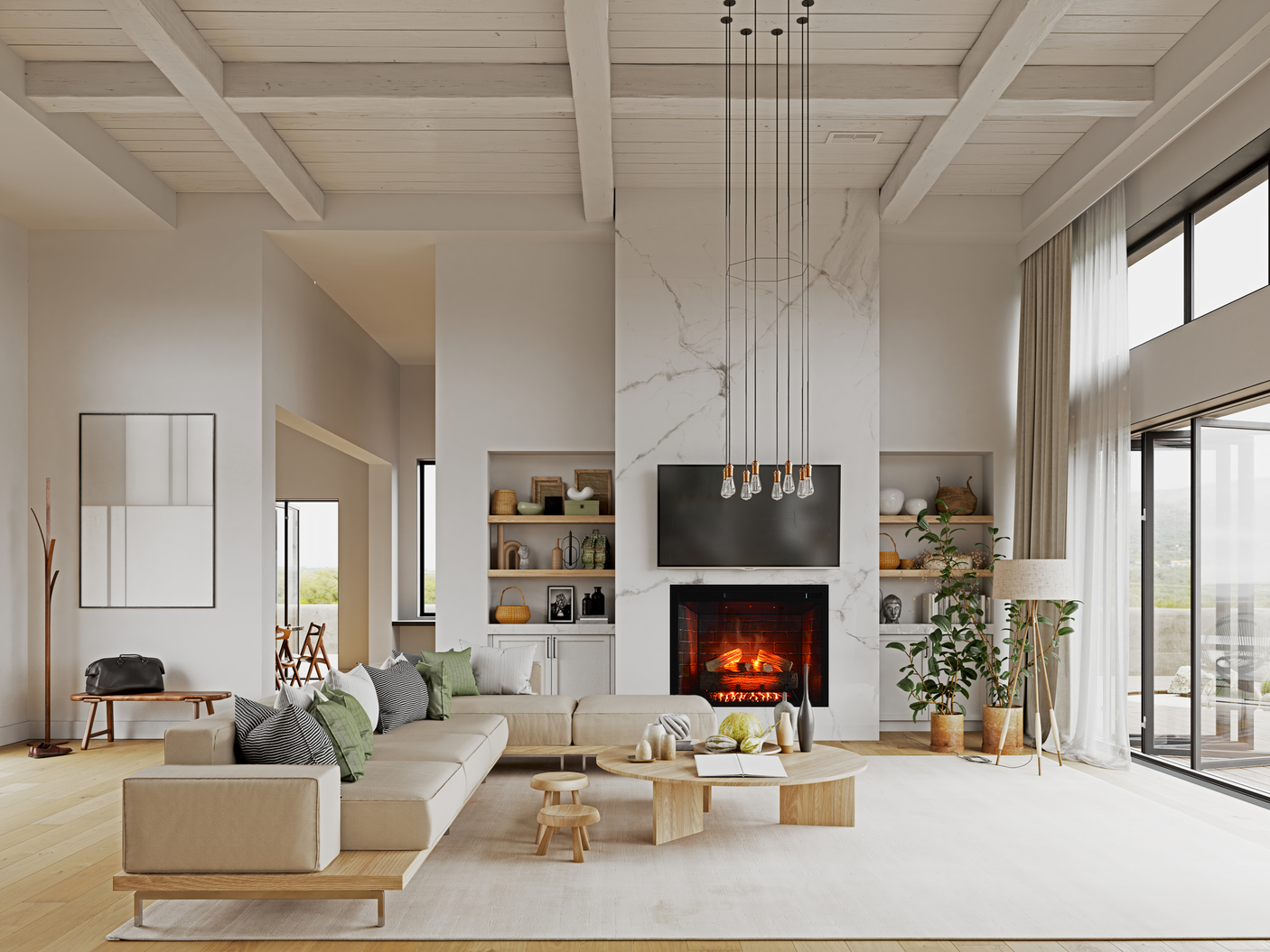 Amantii 33" Fire & Ice Electric Fireplace Insert - CE33