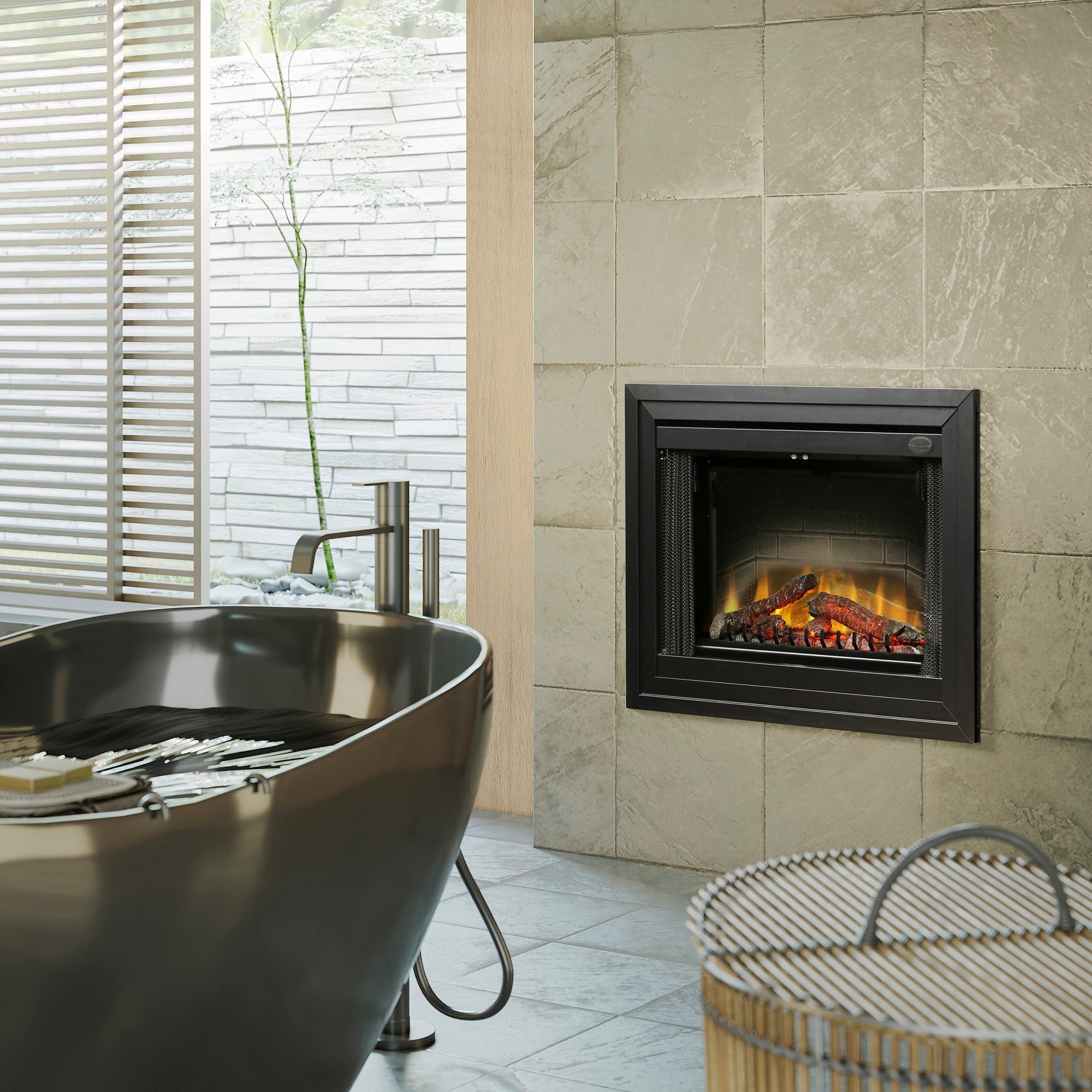 Electric fireplace lifestyle