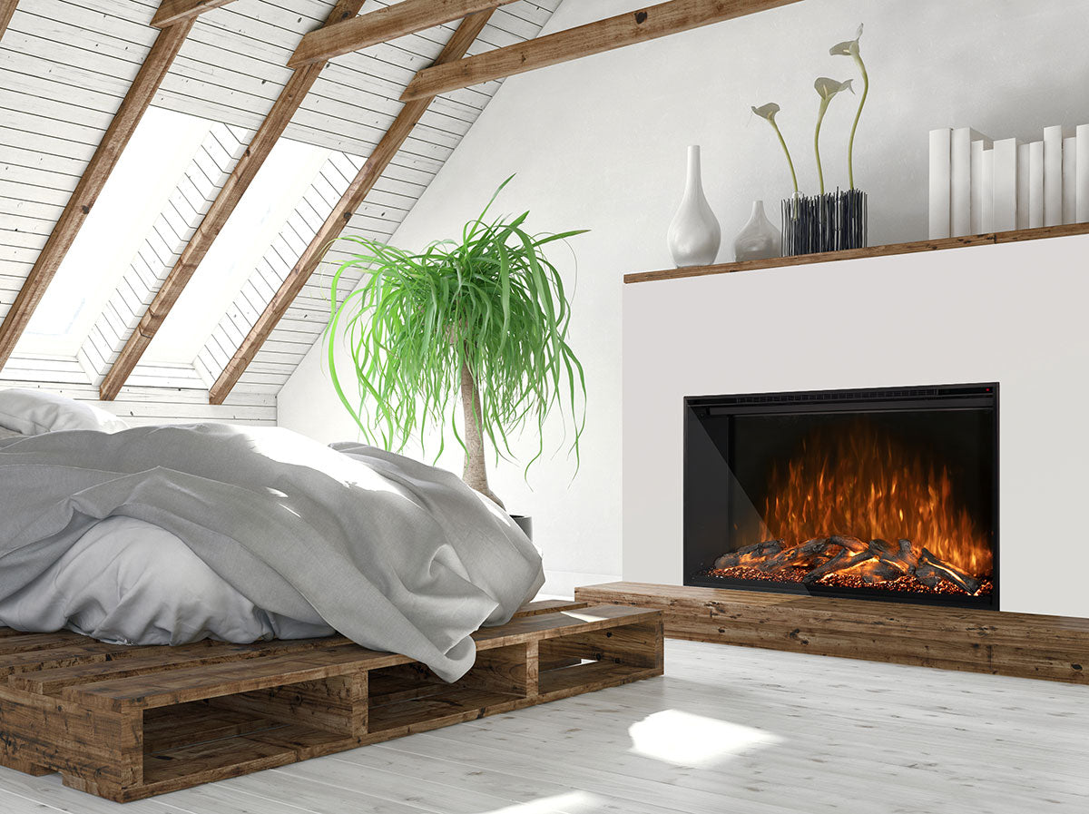 Redstone Series Built-In Flush Mount Electric Fireplace - RS-3626