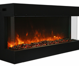 Amantii 60-TRU-VIEW-XL-Deep Smart Indoor/Outdoor 3-Sided Electric Fireplace