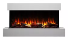 Simplifire 43" Floating Mantel for Format 36 - SF-FM43-WH