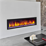 Dynasty Cascade Linear Electric Fireplace - BTX64