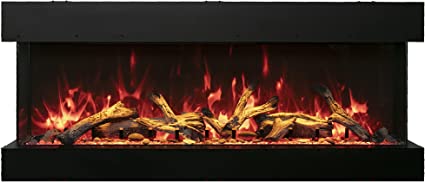 Amantii 72-TRU-VIEW-XL-Deep Smart Indoor/Outdoor 3-Sided Electric Fireplace
