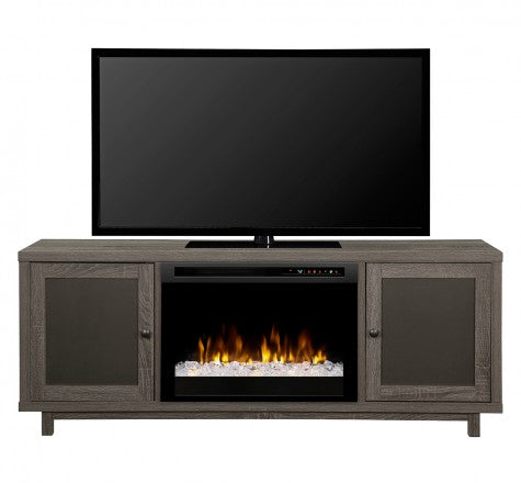 Dimplex Jesse Electric Fireplace Media Console Acrylic Ice XHD GDS26G8-1908IM