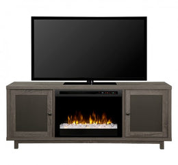 Dimplex Jesse Electric Fireplace Media Console Acrylic Ice XHD GDS26G8-1908IM