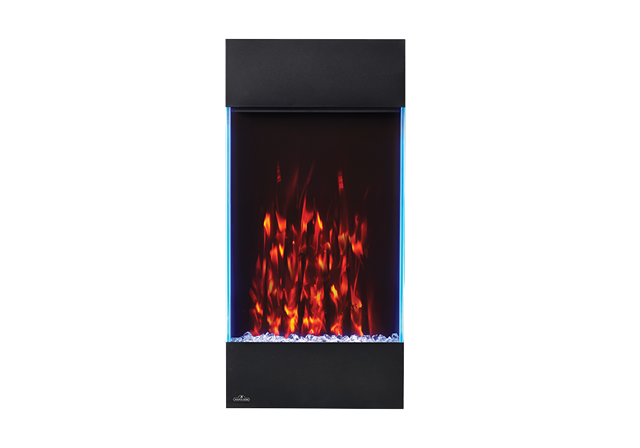 Napoleon Allure Vertical Wall Mount Electric Fireplace - NEFVC32H & NEFVC38H