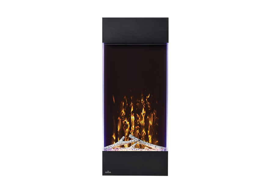 Napoleon Allure Vertical Wall Mount Electric Fireplace - NEFVC32H & NEFVC38H