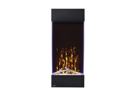 Napoleon Allure Vertical Wall Mount Electric Fireplace - NEFVC32H & NEFVC38H