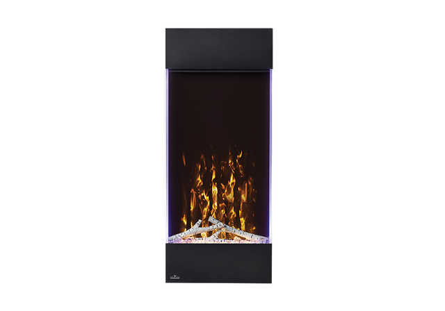 Napoleon Allure Vertical Wall Mount Electric Fireplace - NEFVC32H & NEFVC38H