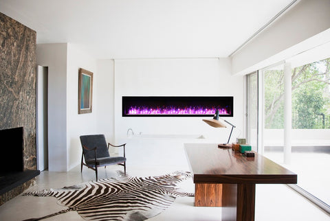 Amantii Symmetry 88" Smart Linear Electric Fireplace - SYM-88