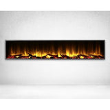Dynasty Harmony Series Logs Built-in 80" Electric Fireplace - DY-BEF80