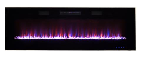 Paramount 60" Front Venting Slim Wall Mount Electric Fireplace - EF‐WM349 MO