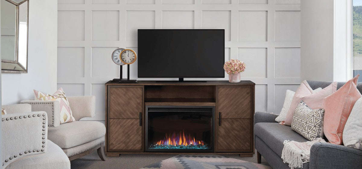 Napoleon Hayworth Electric Fireplace Media Console  - NEFP30-3620RLB