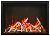 Amantii 44" TRD Electric Fireplace Birch Logs