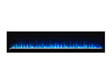 Napoleon 74" Alluravision Deep Wall Mount Electric Fireplace Blue Flame - NEFL74CHD