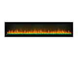 Napoleon 74" Alluravision Deep Wall Mount Electric Fireplace Glass - NEFL74CHD