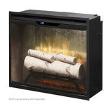 Dimplex Revillusion 24" Built-in Birch Logs Firebox -  RBF24DLXWC
