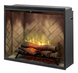 Dimplex Revillusion 36" Portrait Electric Fireplace with front glass - RBF36P-FG
