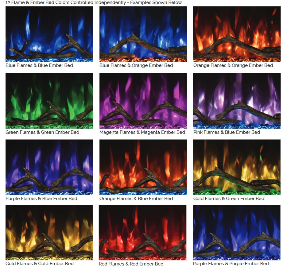 Modern Flames Spectrum Ember bed Slimline- SPS-60B