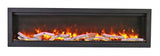 Amantii SYM-50 BESPOKE Birchwood Series Electric Fireplace