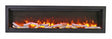 Amantii SYM-60 BESPOKE Birch Log  Series Electric Fireplace