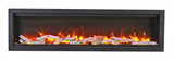Amantii SYM-60 BESPOKE Birch Log  Series Electric Fireplace
