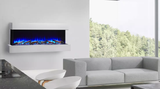 43" Scion Trinity 3-Sided Electric Fireplace - SF-SC43-BK