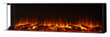 43" Scion Trinity 3-Sided Electric Fireplace - SF-SC43-BK