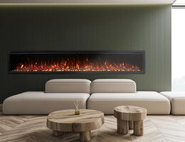 Modern Flames 74" Spectrum Slimline Built-in Electric Fireplace - SPS-74B