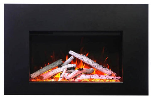Amantii 30" TRD Insert Electric Fireplace Birch Logs