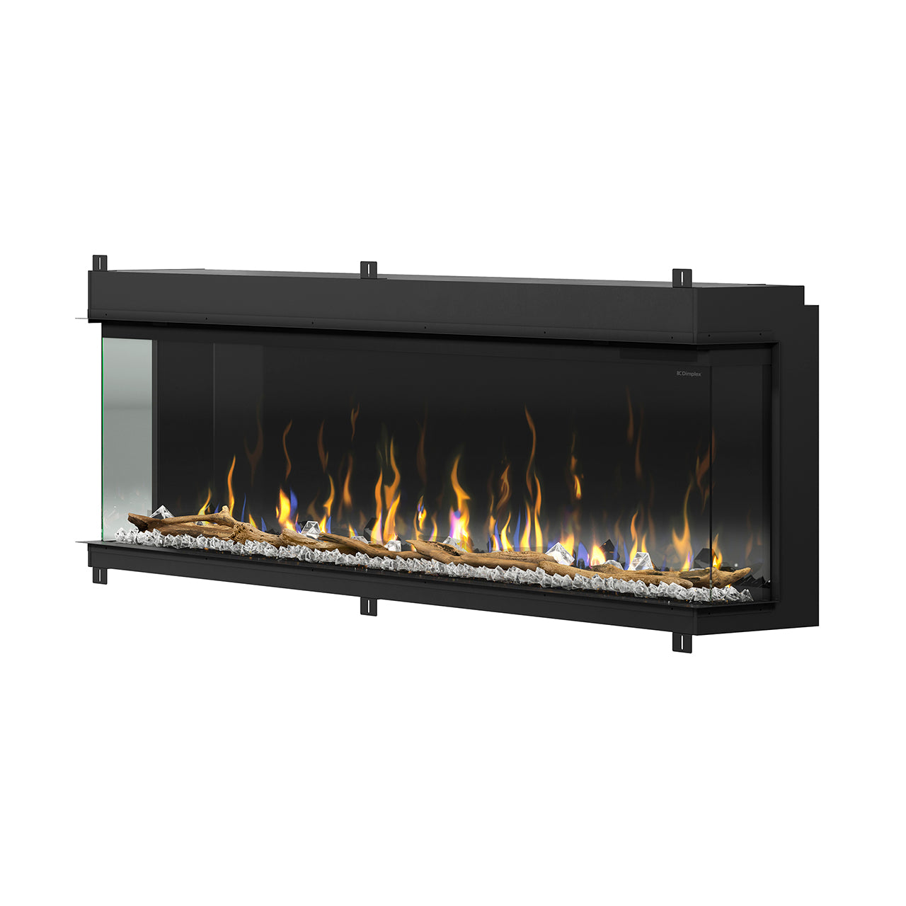 Dimplex IgniteXL Bold 74 inch Linear Electric Fireplace lifestyle view
