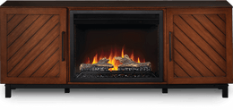 Napoleon Bella Electric Fireplace Media Console - NEFP26-3120WN