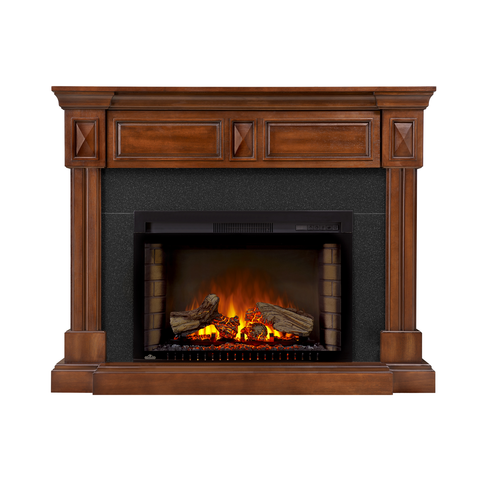 Napoleon Braxton Electric Fireplace Mantel Package in Burnished Walnut - NEFP29-1215BW