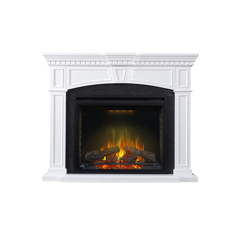 Napoleon Taylor Electric Fireplace Mantel Package in White- NEFP33-0214W