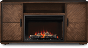 Napoleon Hayworth Electric Fireplace Media Console  - NEFP30-3620RLB NEFB30H