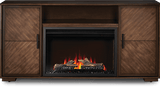 Napoleon Hayworth Electric Fireplace Media Console  - NEFP30-3620RLB NEFB30H