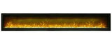 Amantii Symmetry 100" Smart Linear Electric Fireplace - SYM-100